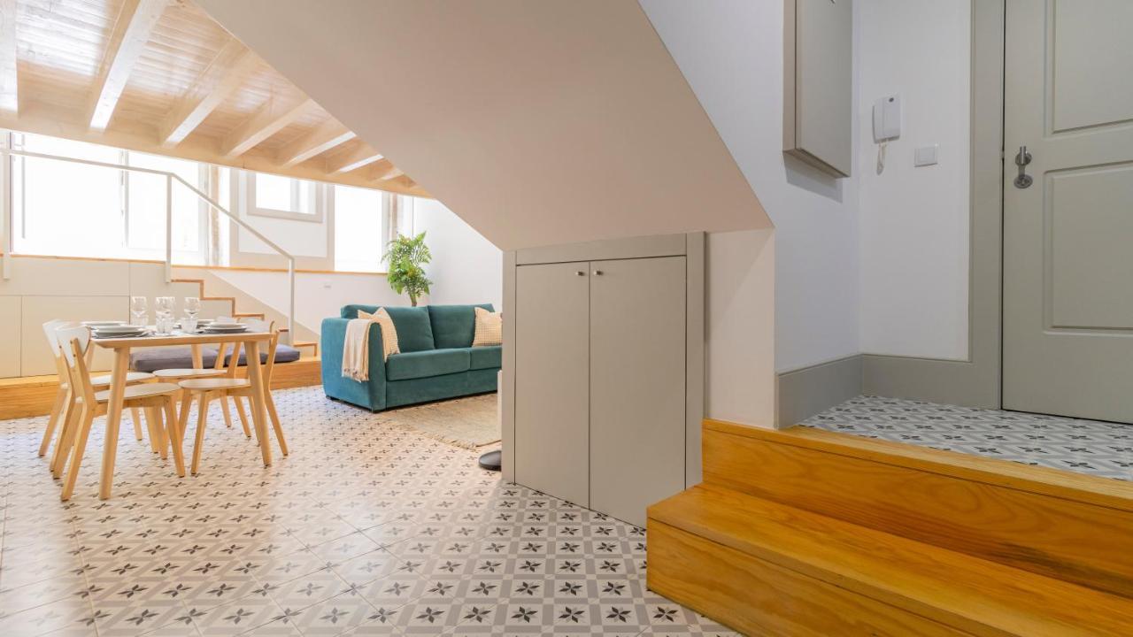 Central Stunning Duplex W/ Patio By Lovelystay OOporto Exteriör bild
